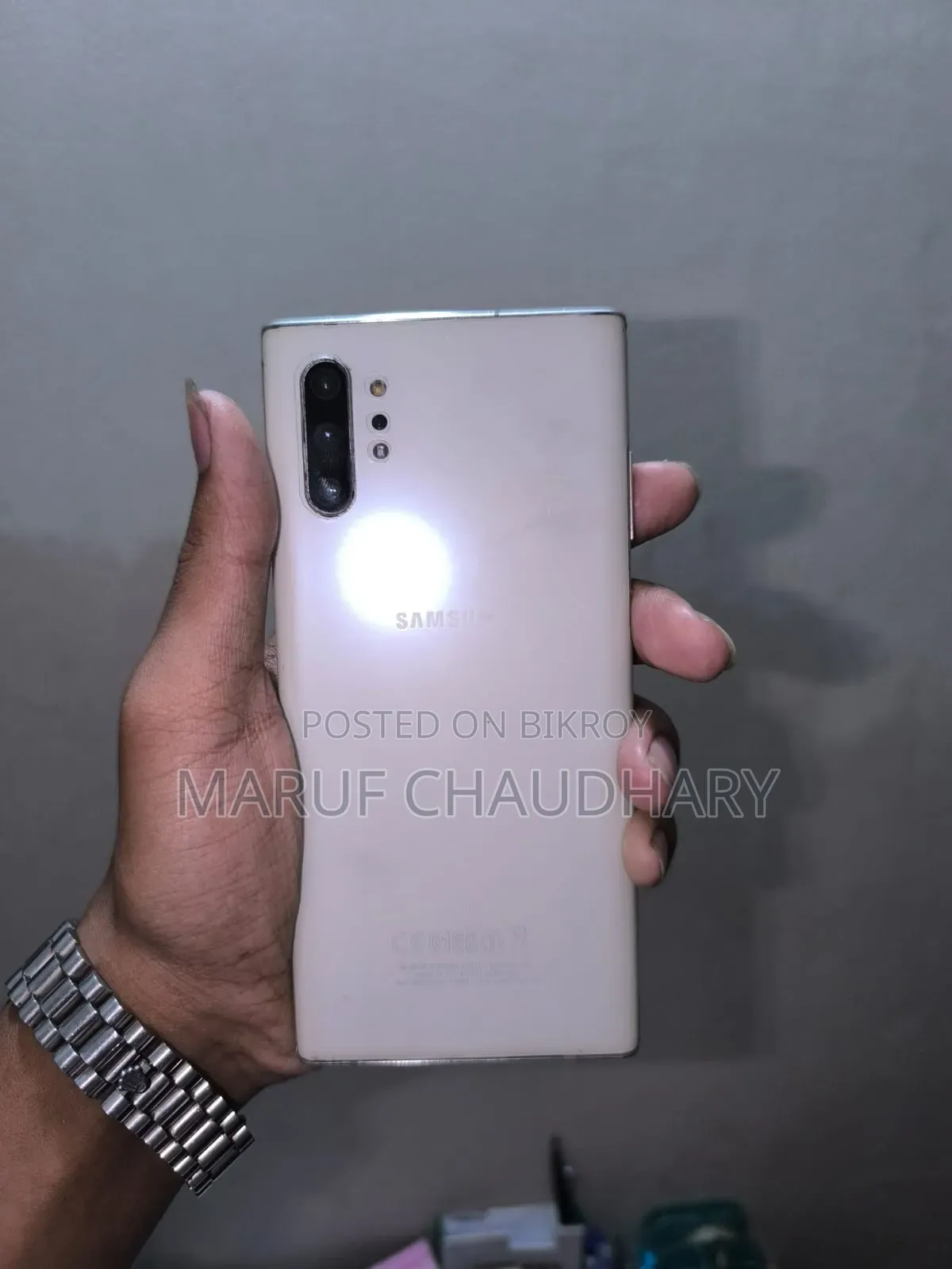 স্যামসাং গ্যালাক্সি নোট ১০ প্লাস ২৫৬ জিবি হোয়াইট
