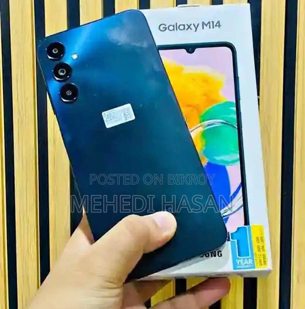 Samsung Galaxy M14 128 GB Black
