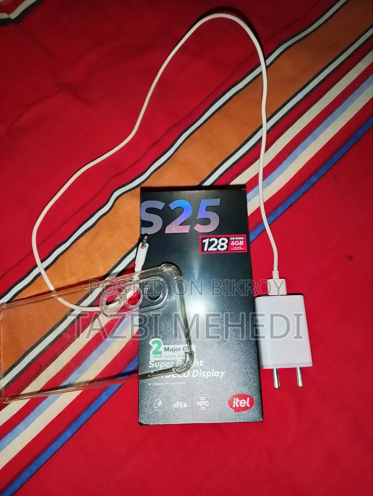 Itel S25 128 GB White