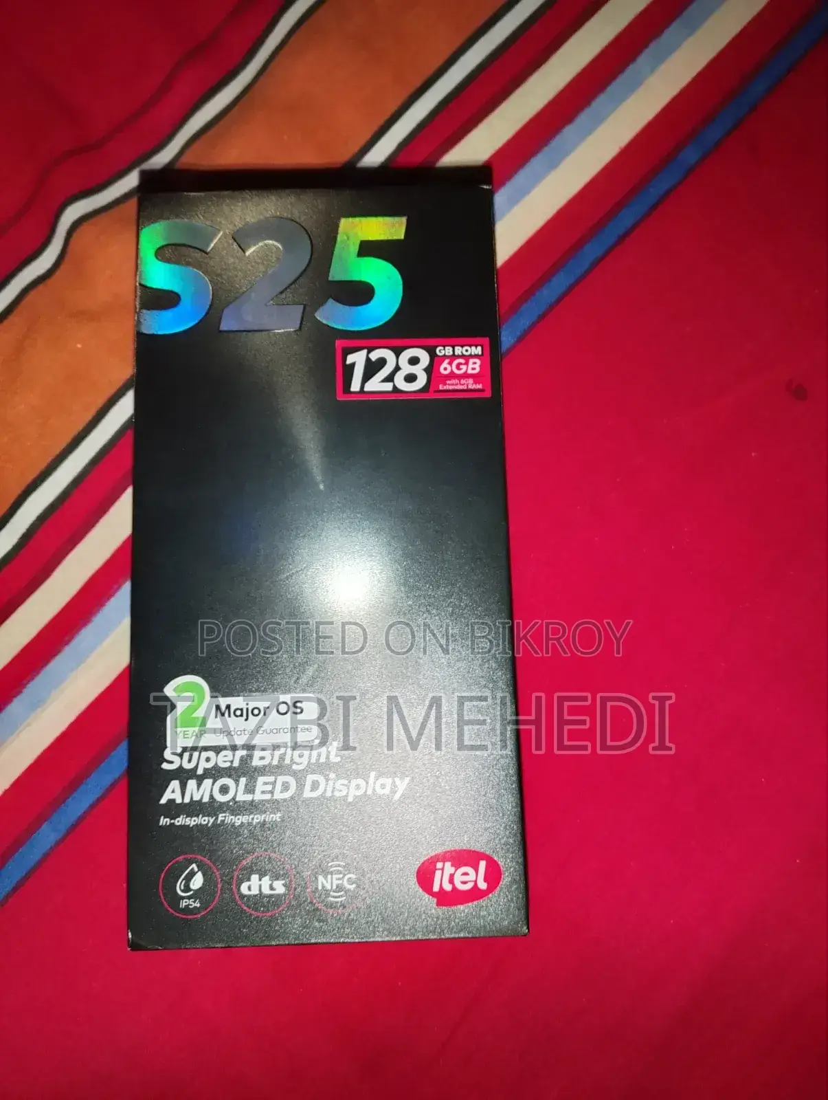 Itel S25 128 GB White