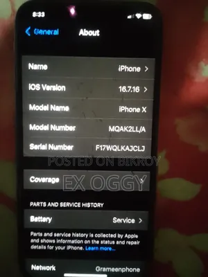 Apple iPhone X 64 GB White