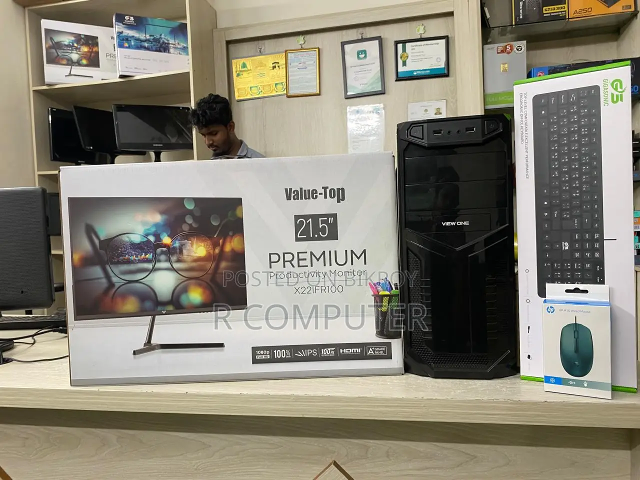 Desktop Computer 8GB Intel Core I5 SSD 256GB