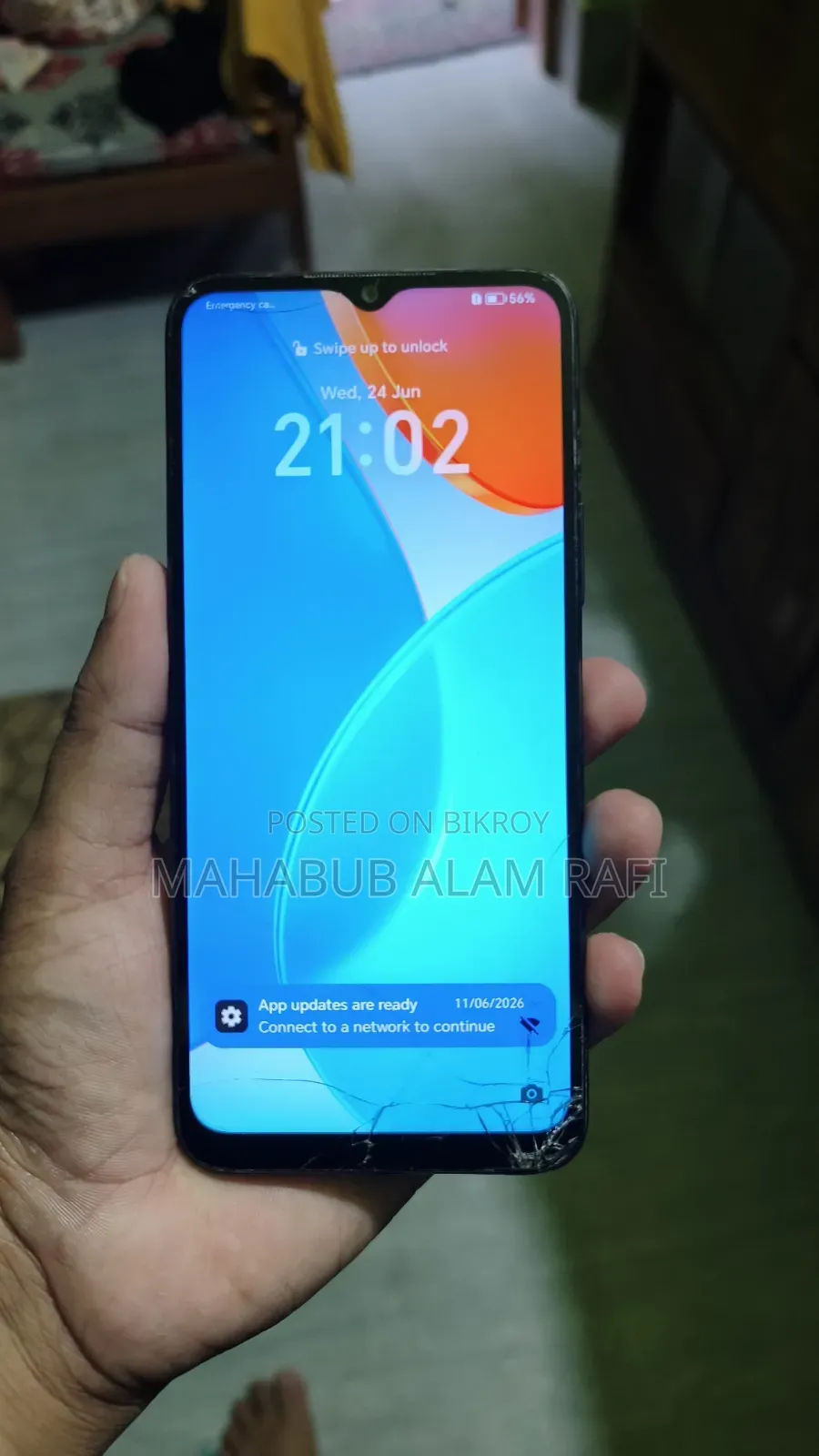 Honor X6 64 GB Black