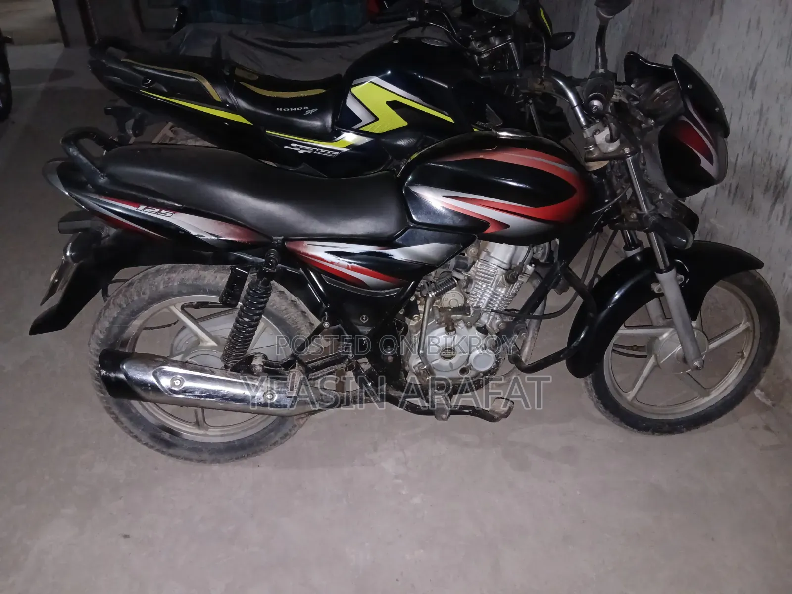 Bajaj Discover 125 2017 Black