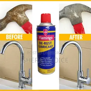 Flamingo De-Rust Lubricant F065 - 450ml, Anti-Rust Lubricant