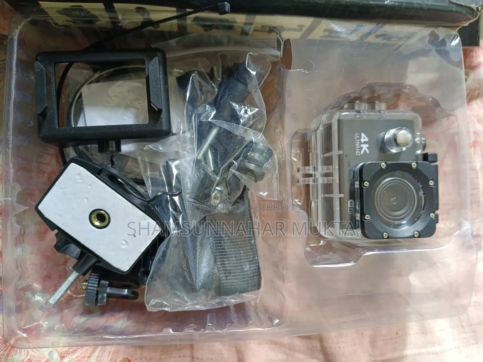 Sports Camera With Accessories