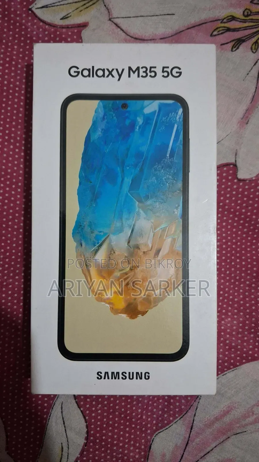 স্যামসাং গ্যালাক্সি এম৩৫ ১২৮ জিবি ব্লু