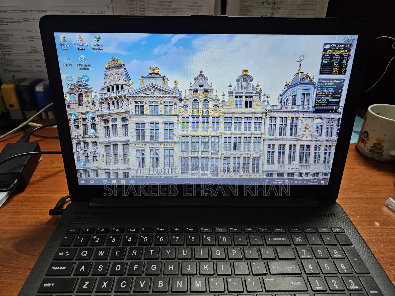 Laptop HP 250 G7 12GB Intel Core 3 HDD 1T