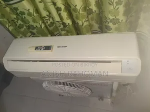 এসি বিক্রয় হবে ১ টনের Sharp কোম্পানির।