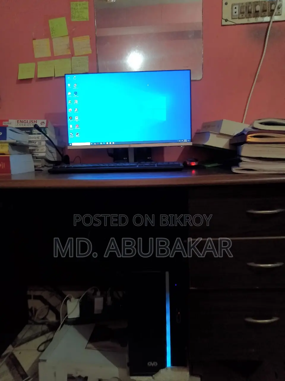 ডেস্কটপ কম্পিউটার ৮জিবি র‍্যাম ইন্টেল কোর আই৫ ১টিবি এসএসএইচডি+এসএসডি