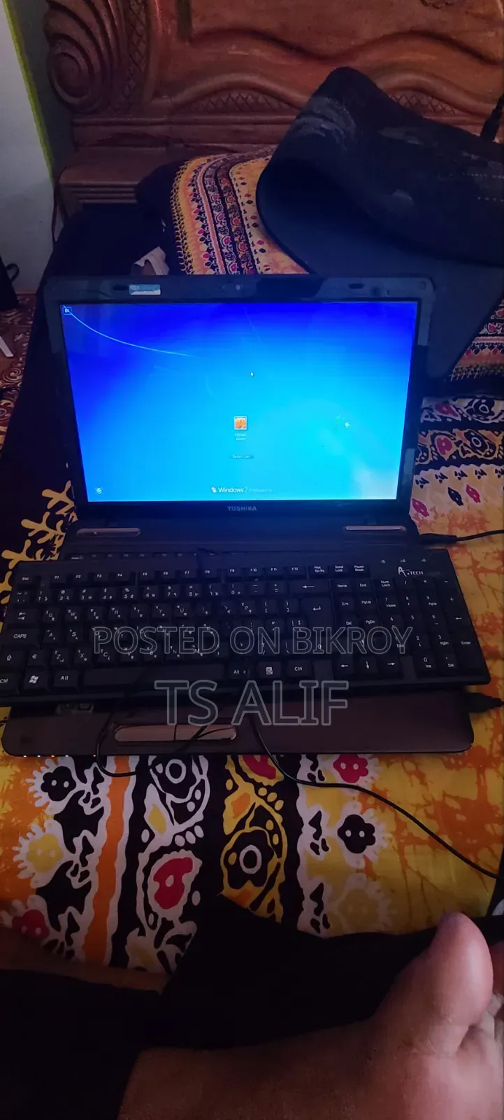 Laptop Toshiba Satellite L600 4GB Intel Core I5 HDD 500GB