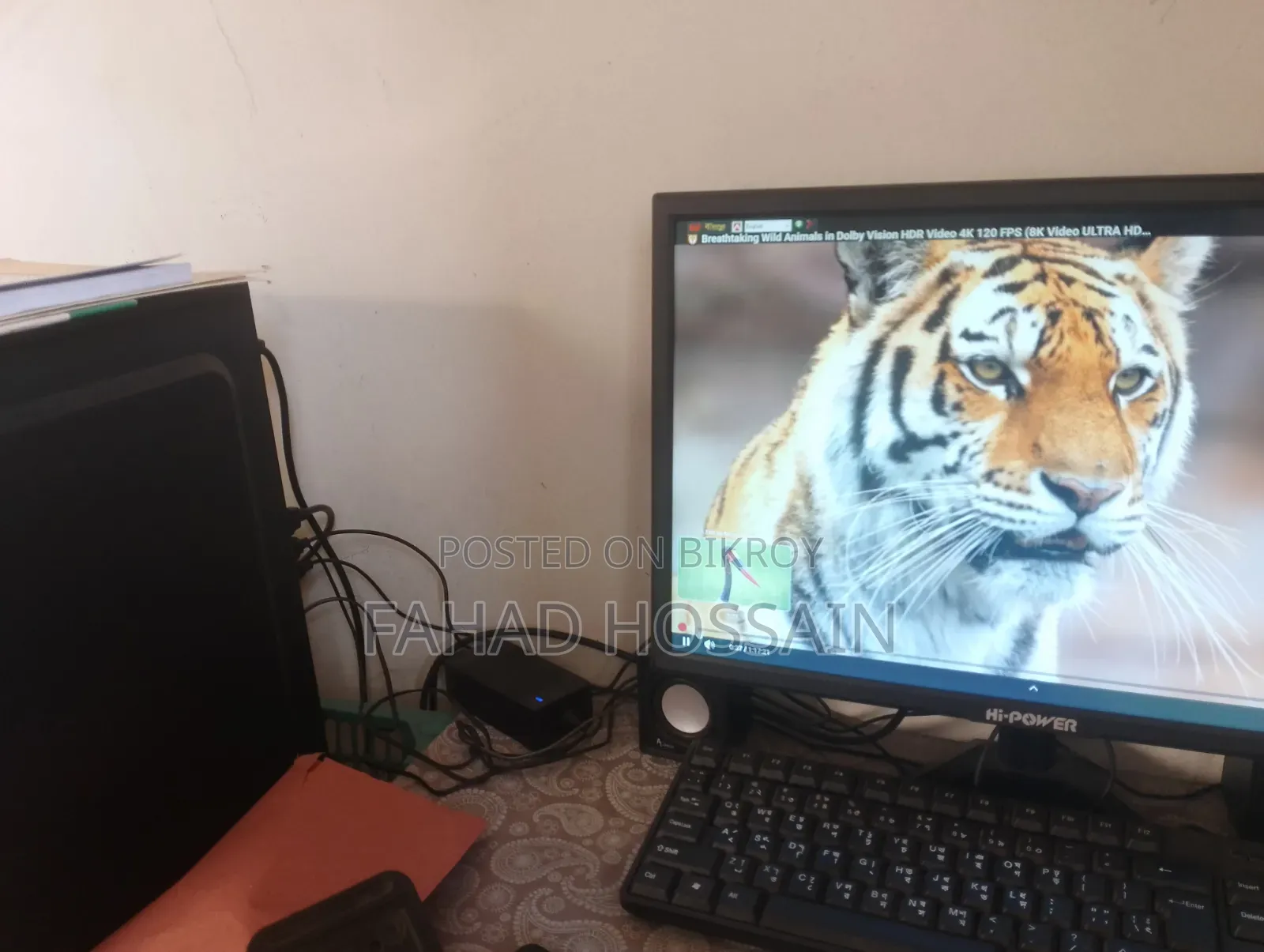Desktop Computer 8GB Intel Core I3 SSD 128GB