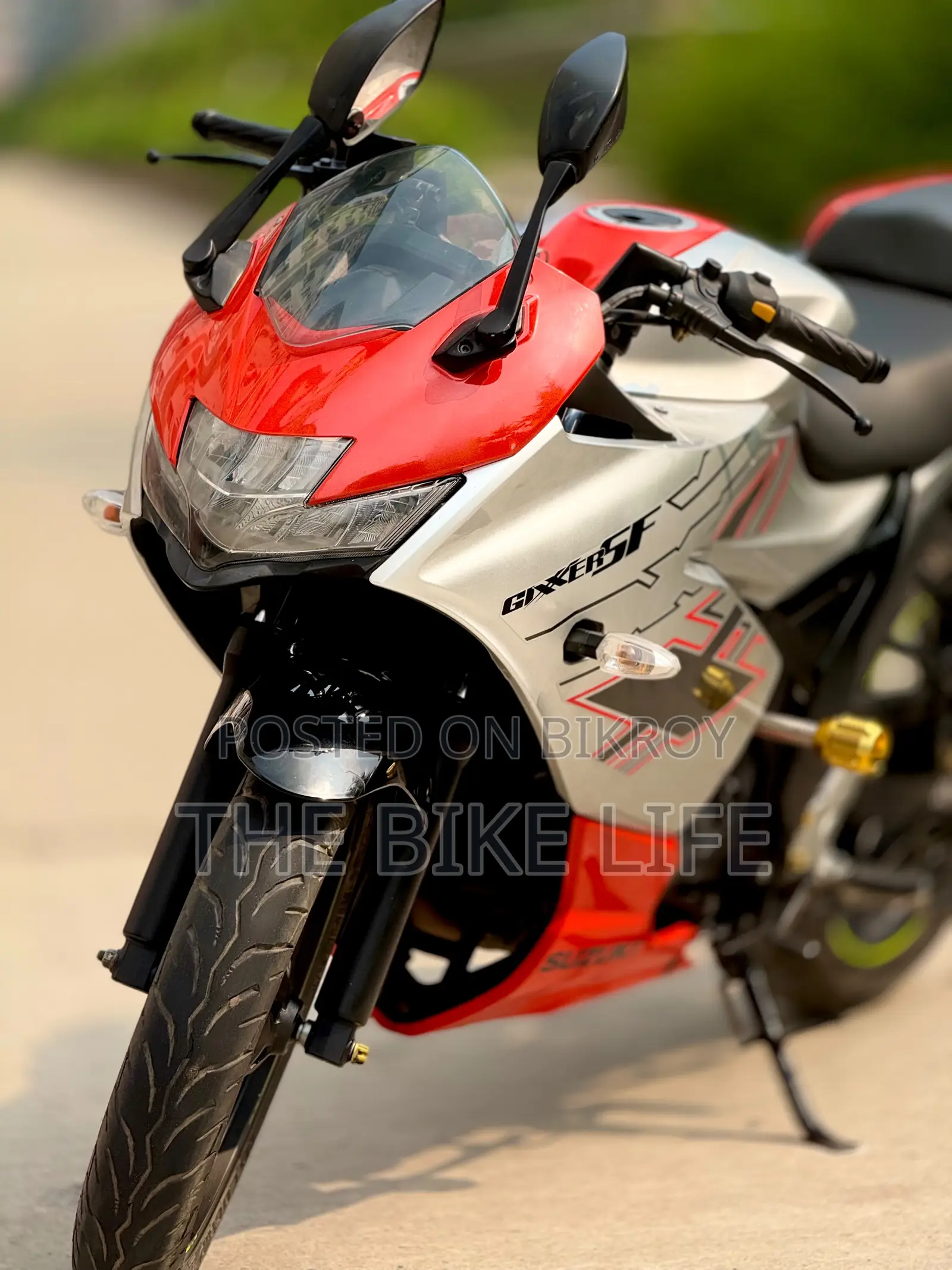 Suzuki Gixxer Fi ABS 2024 Orange