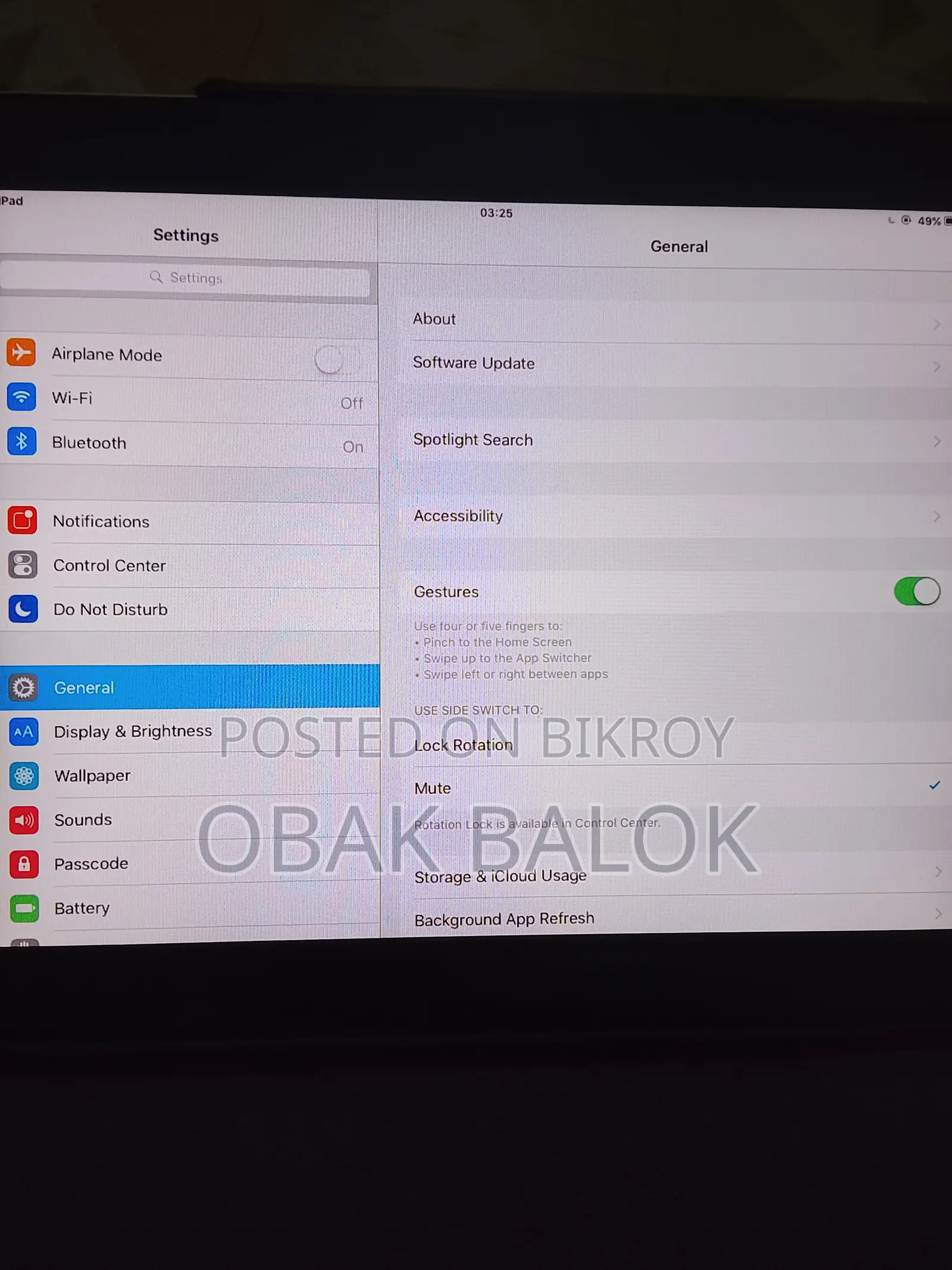 Apple iPad (2022) 16 GB Gray