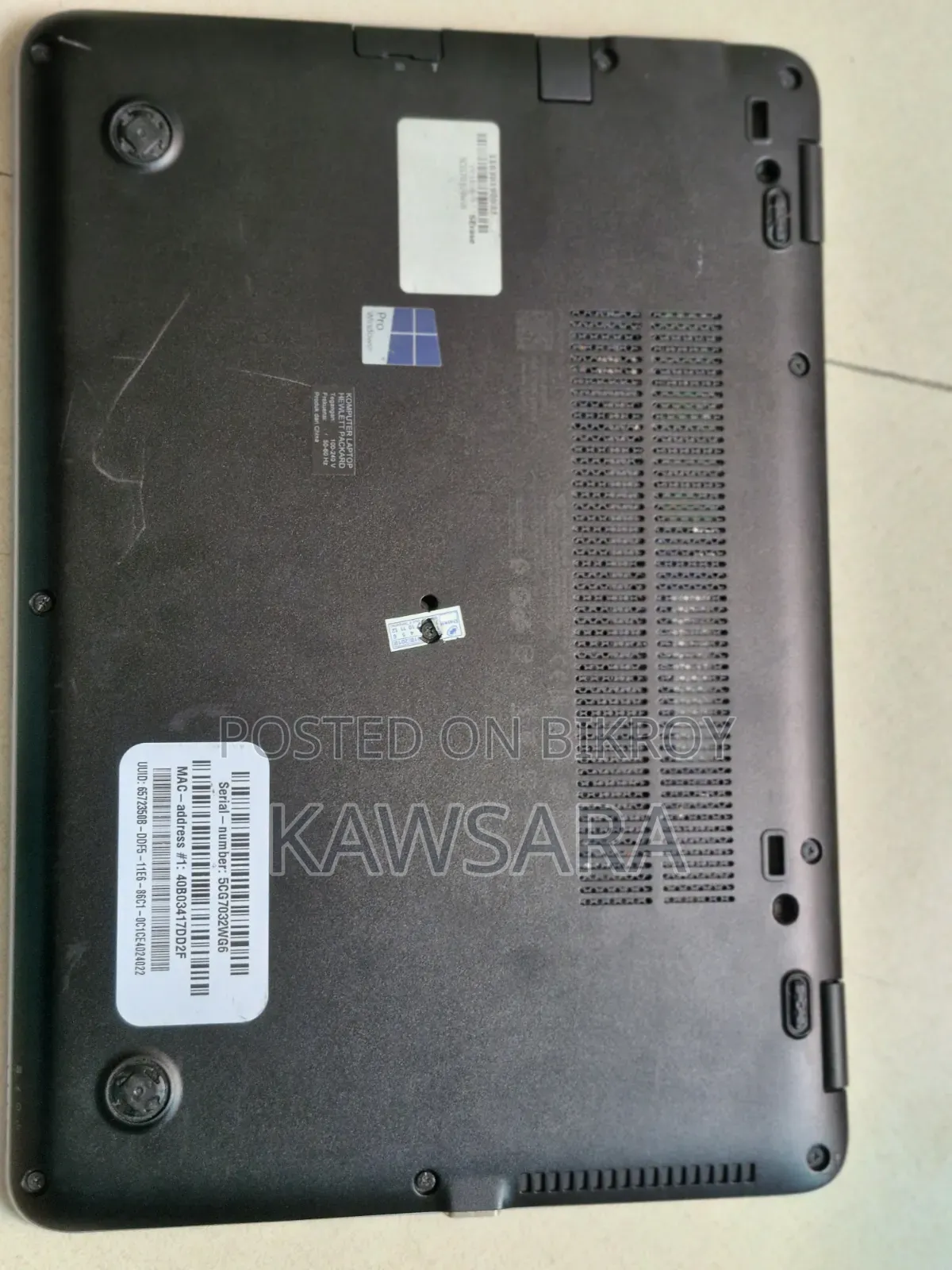 ল্যাপটপ HP EliteBook 840 G3 8GB Intel Core I5 SSD 256GB