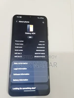 Samsung Galaxy A04 32 GB Black