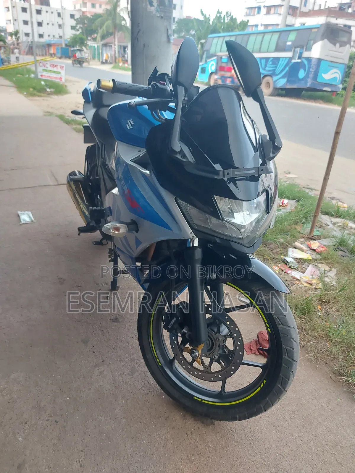 সুজুকি জিক্সার এসএফ এফআই ২০২৩ ব্লু