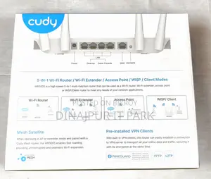 Cudy Wr300s 300mbps Multi-Mode Wi-Fi Router