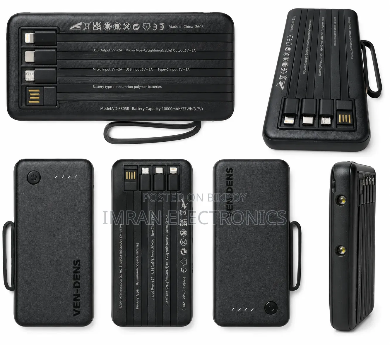 Vendens Power Bank 10000mAh