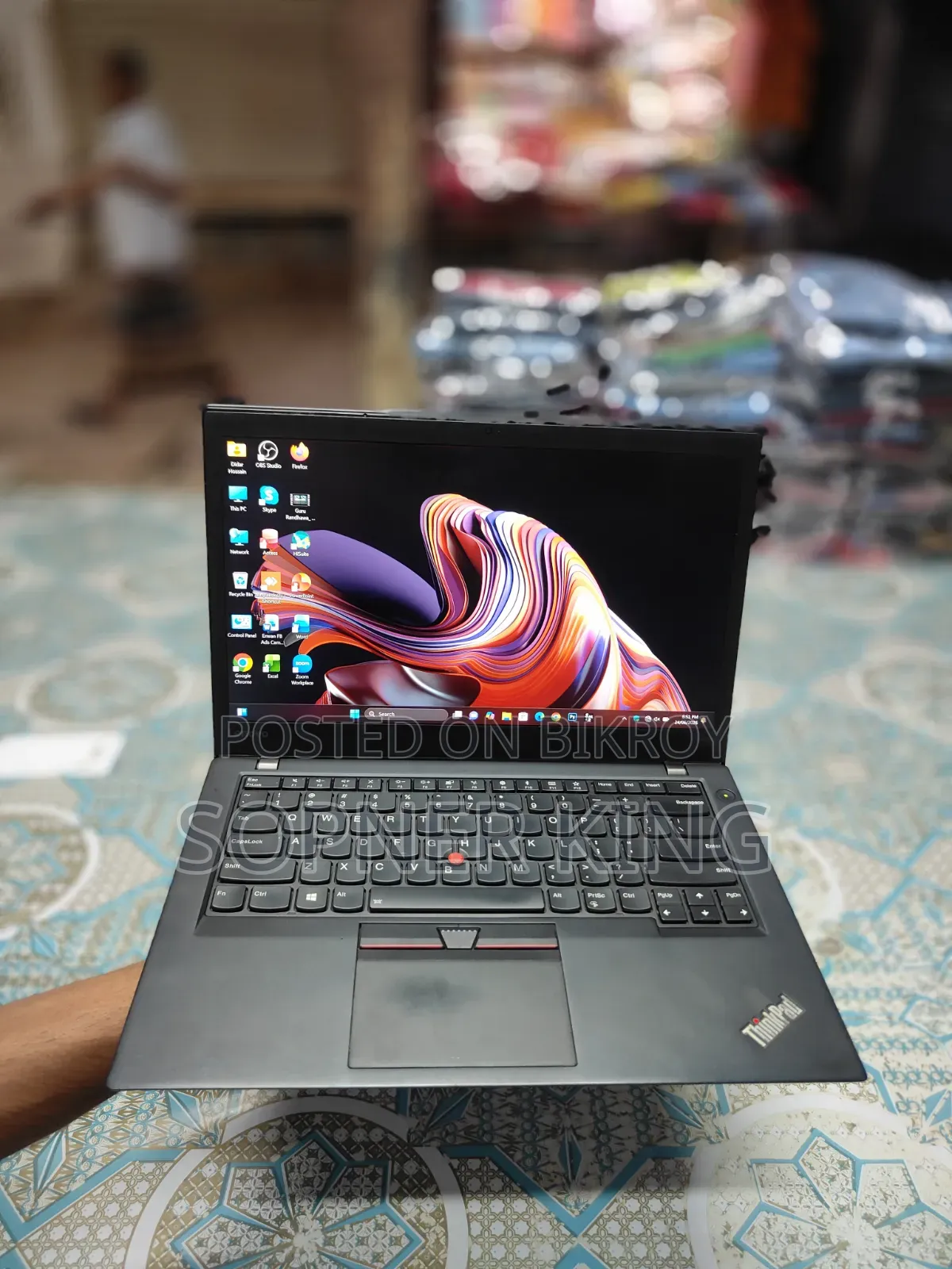Laptop Lenovo ThinkPad T470s 20GB Intel Core I5 SSD 500GB