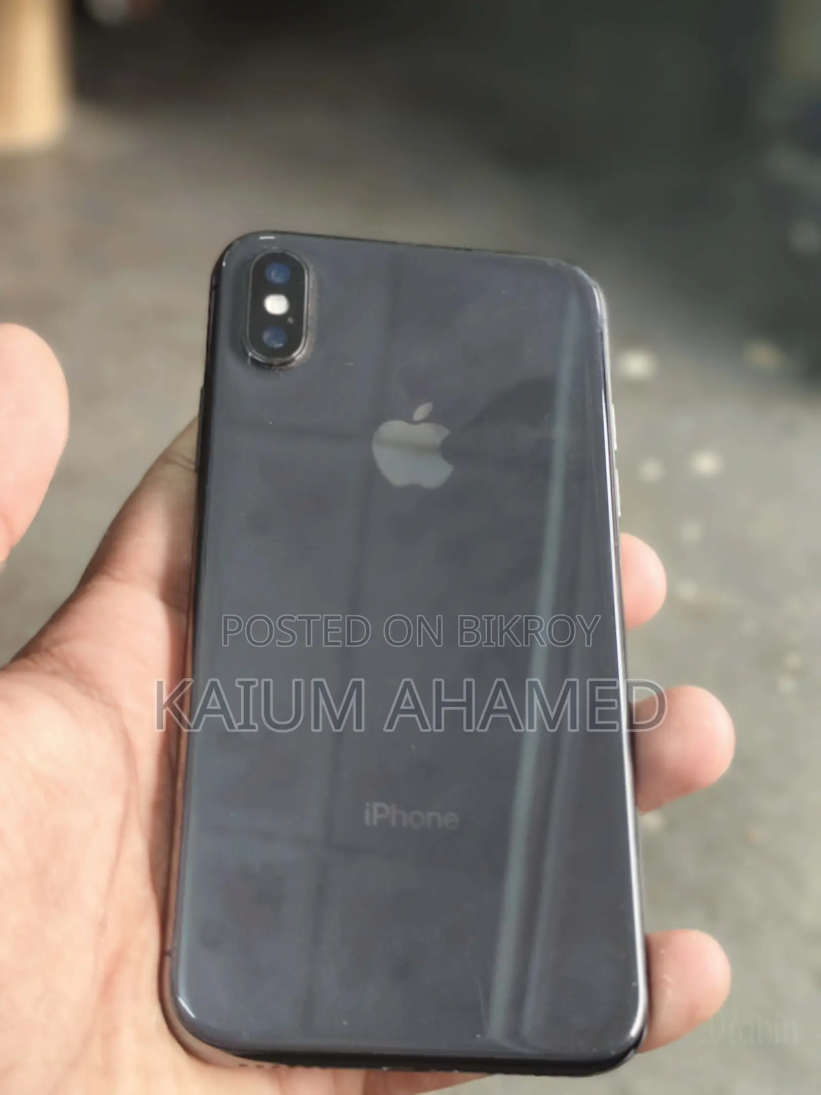 Apple iPhone X 256 GB Black
