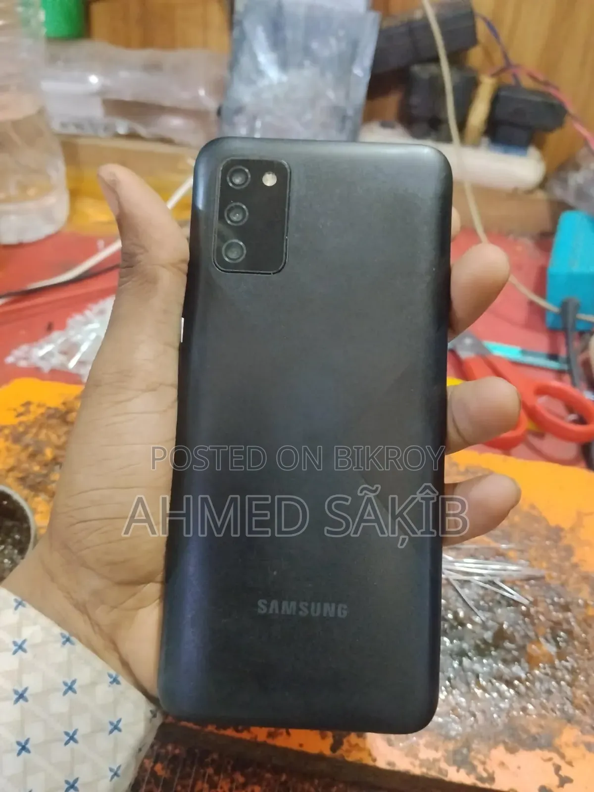 স্যামসাং গ্যালাক্সি এম০২এস ৬৪ জিবি কালো