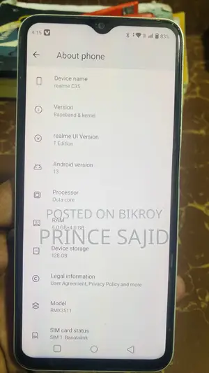 Realme C35 128 GB
