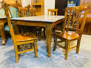 Dining Table With Six Chair