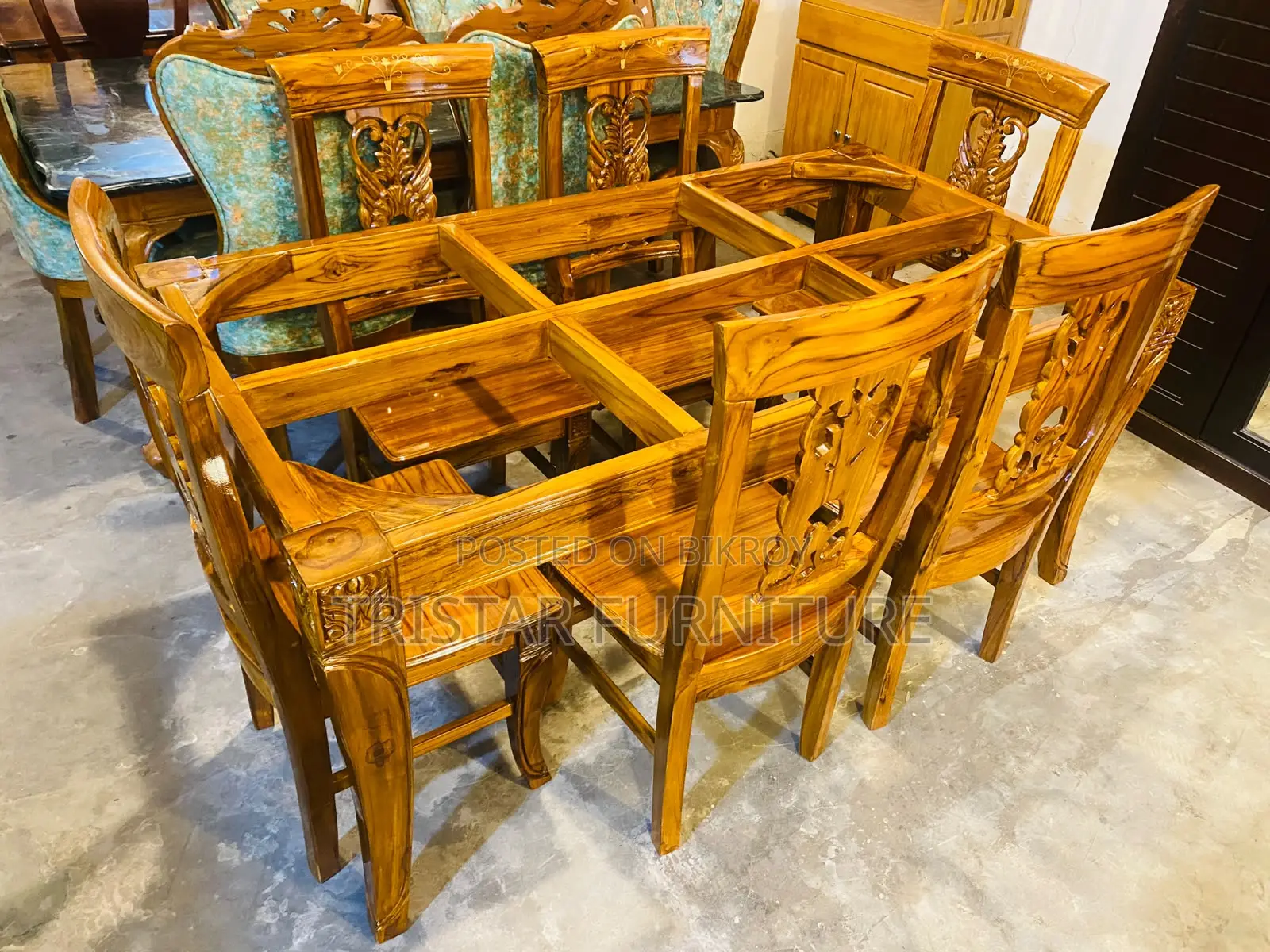 Dining Table With Six Chair