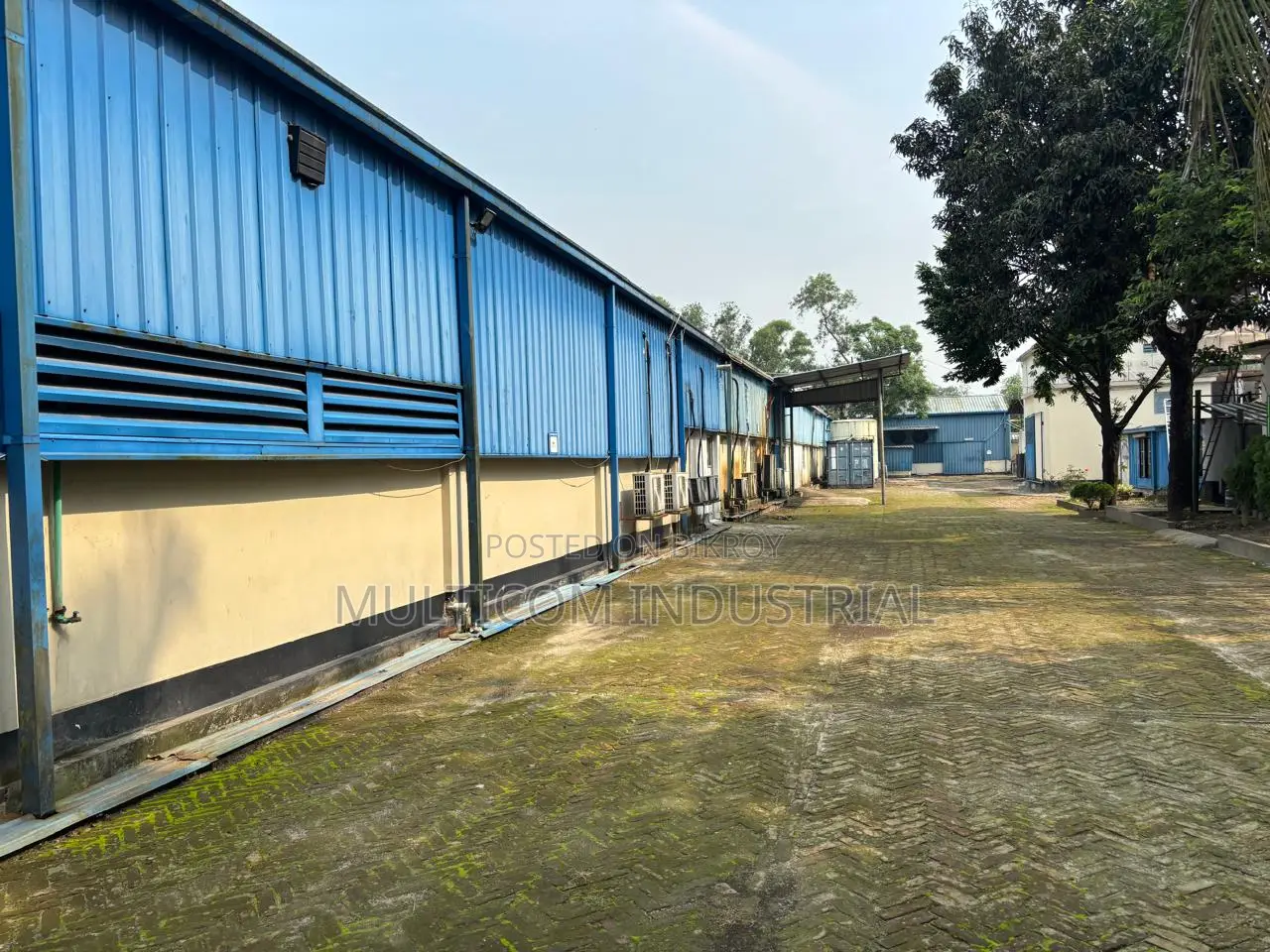 9.79 Bigah Land With 56,200 Sqft. Food Factory at Mawna