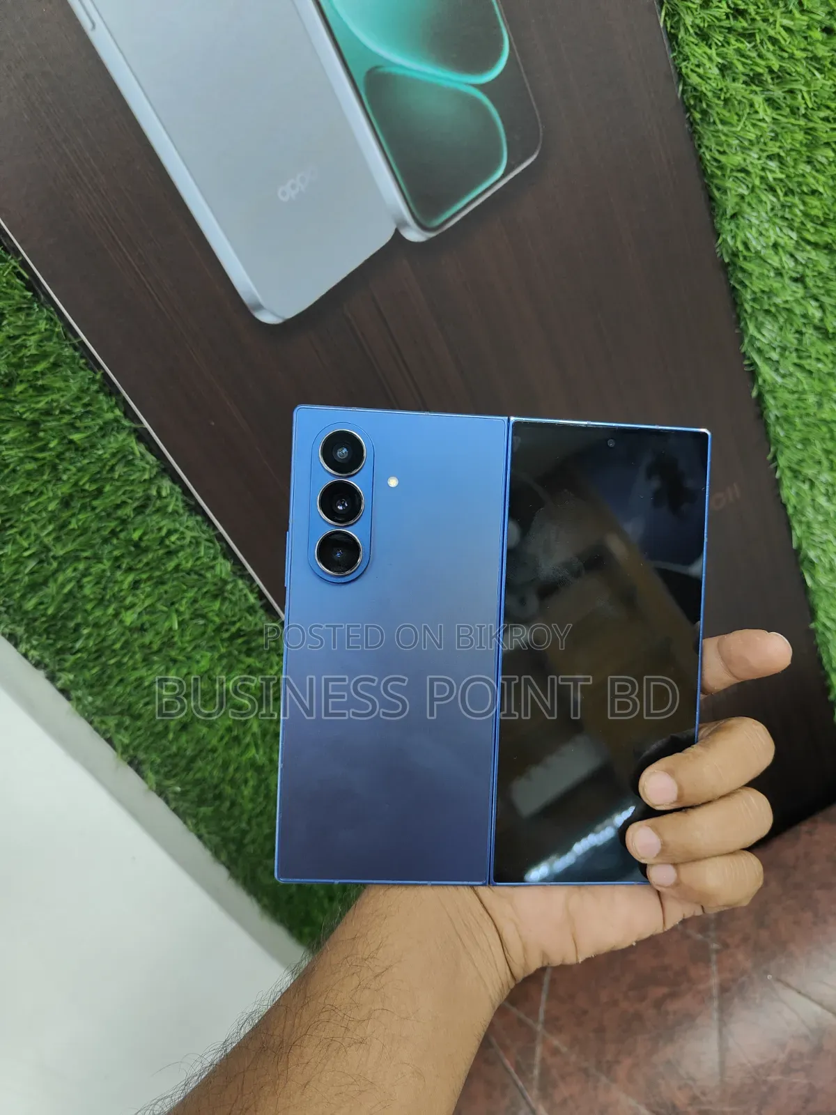 স্যামসাং গ্যালাক্সি জেড ফোল্ড৭ ২৫৬ জিবি ব্লু