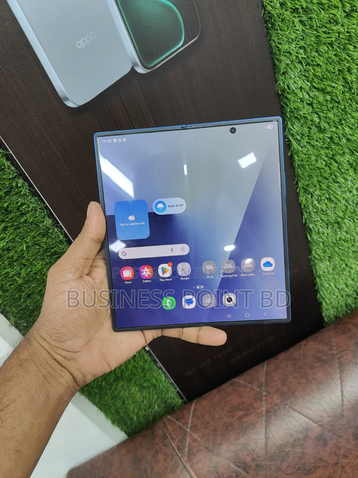 স্যামসাং গ্যালাক্সি জেড ফোল্ড৭ ২৫৬ জিবি ব্লু