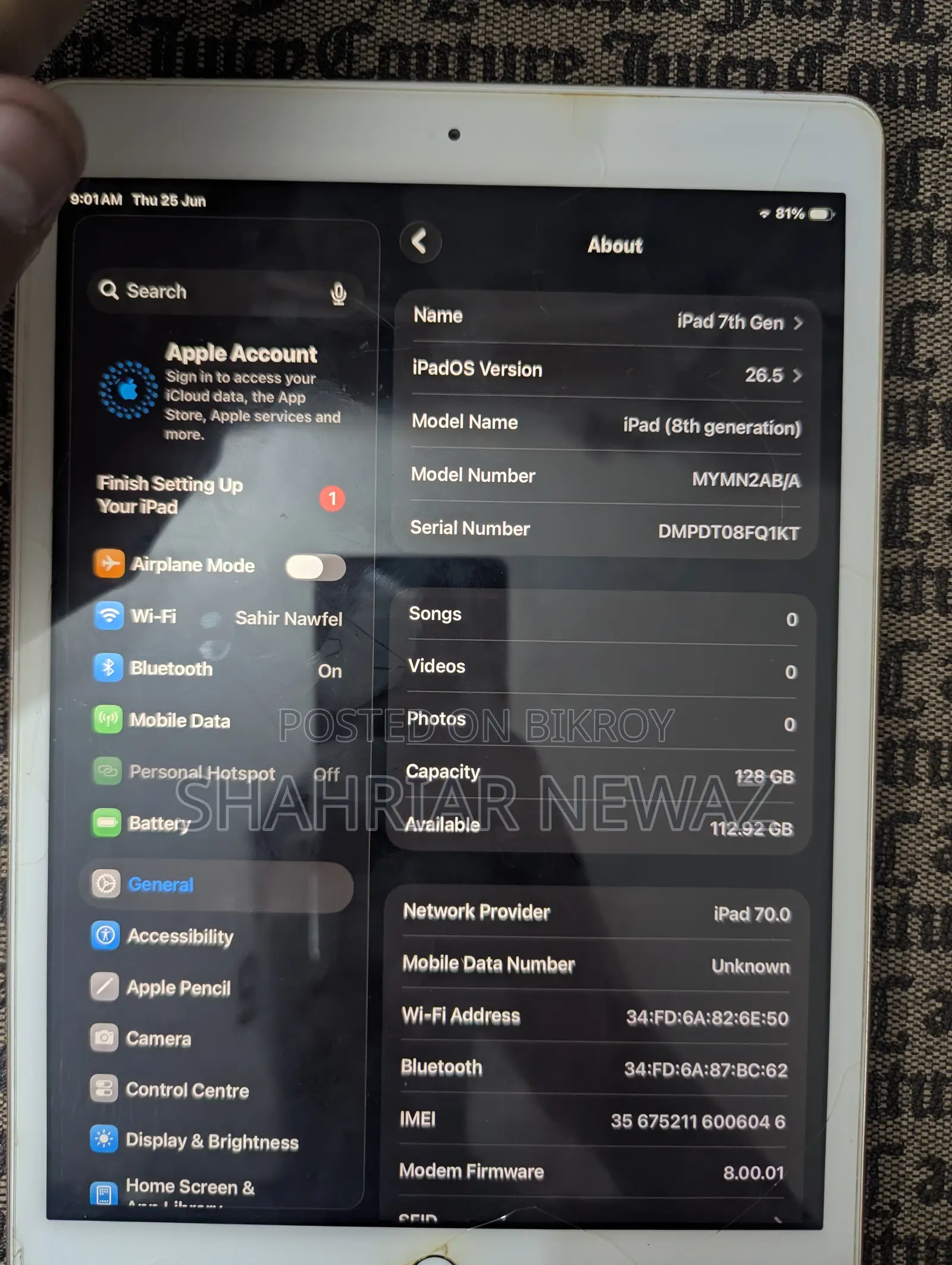 Apple iPad 10.2 (2020) 128 GB
