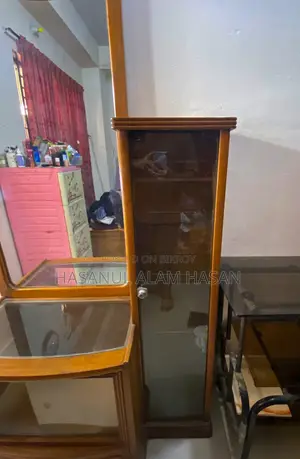 Exclusive Wooden Dressing Table With Storage Showcase(Fresh Condition)
