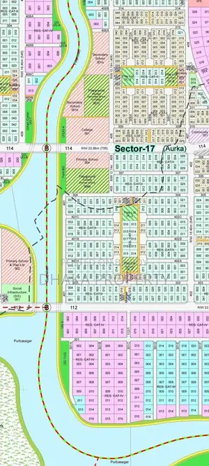 300ft Expressway 5 Katha North at Sector-17