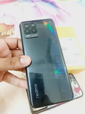 নতুন Realme 8 5G ১২৮ জিবি কালো