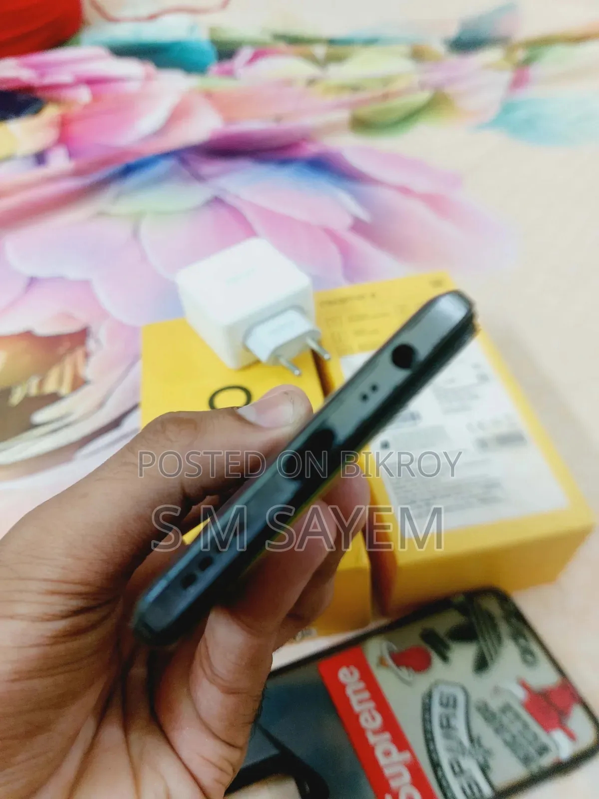 নতুন Realme 8 5G ১২৮ জিবি কালো