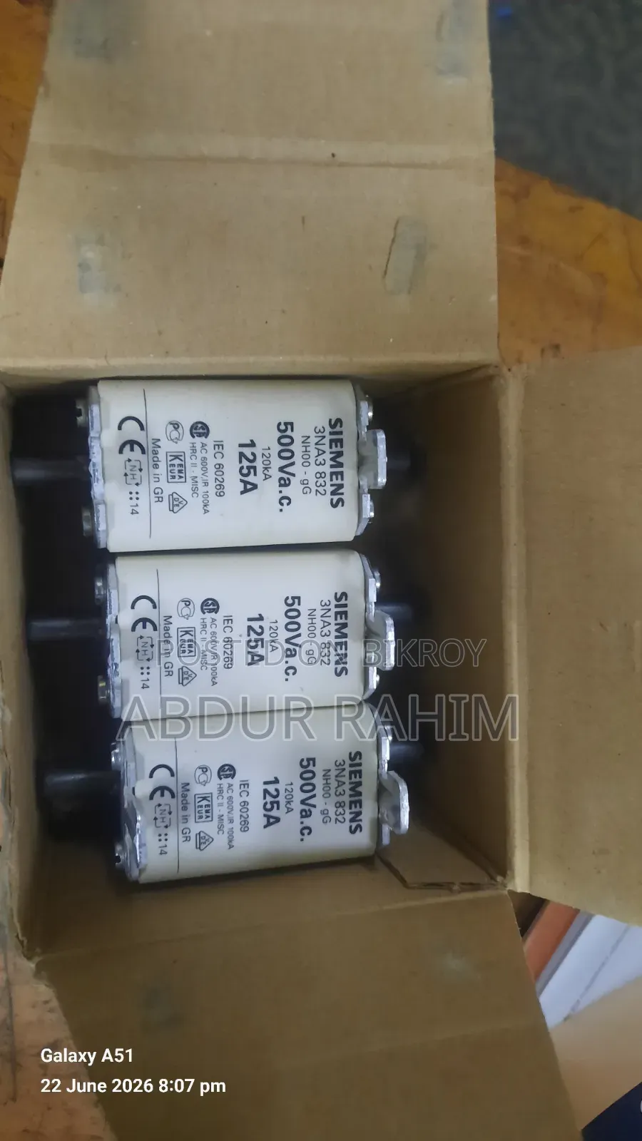 Will sell fuses