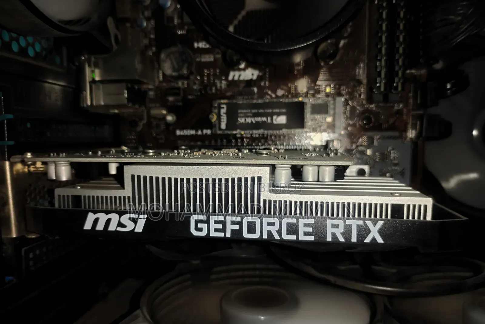 ডেস্কটপ কম্পিউটার MSI মডেল 16GB AMD Ryzen 5 SSD 512GB