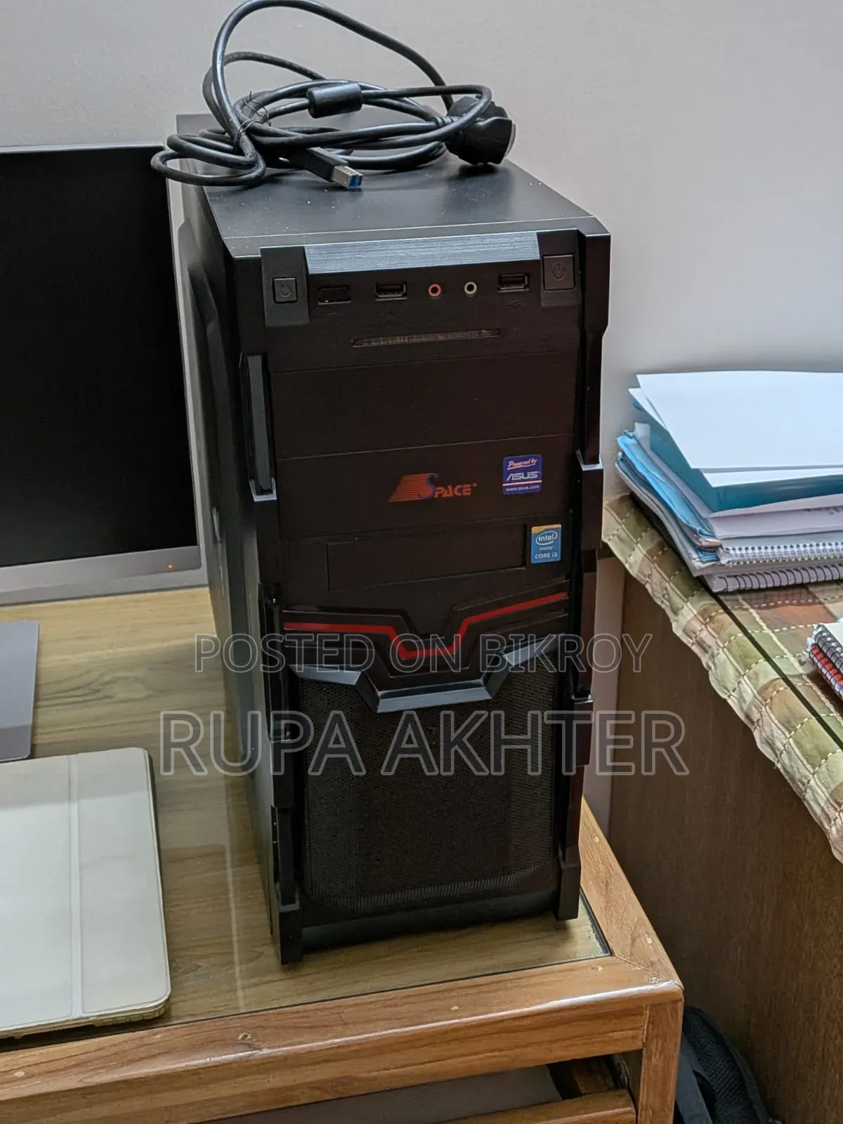 Desktop Computer Asus 8GB Intel Core I3 HDD+SSD 1TB