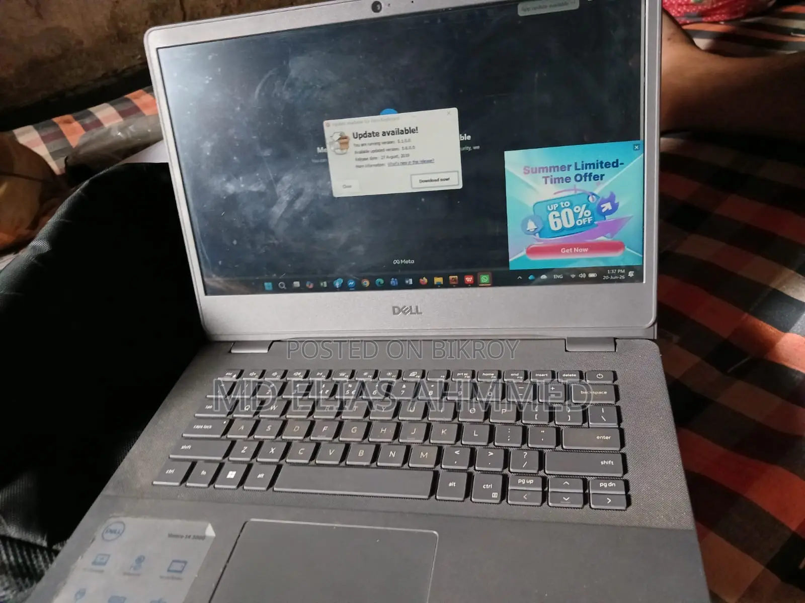 Laptop Dell Vostro 3400 8GB Intel Core I3 SSD 1T