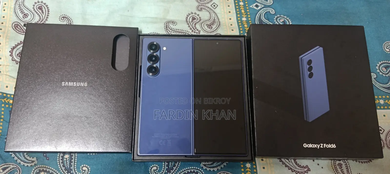 Samsung Galaxy Z Fold6 256 GB Blue