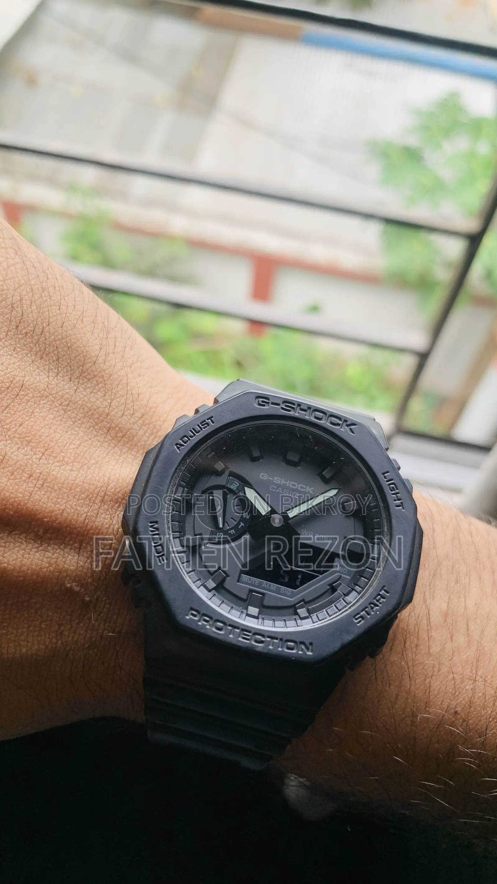 Casio G-Shock Analog-Digital Ga-2100 Series Ga-2100-1a1