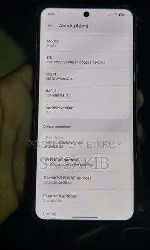 Google Pixel 8 128 GB Black