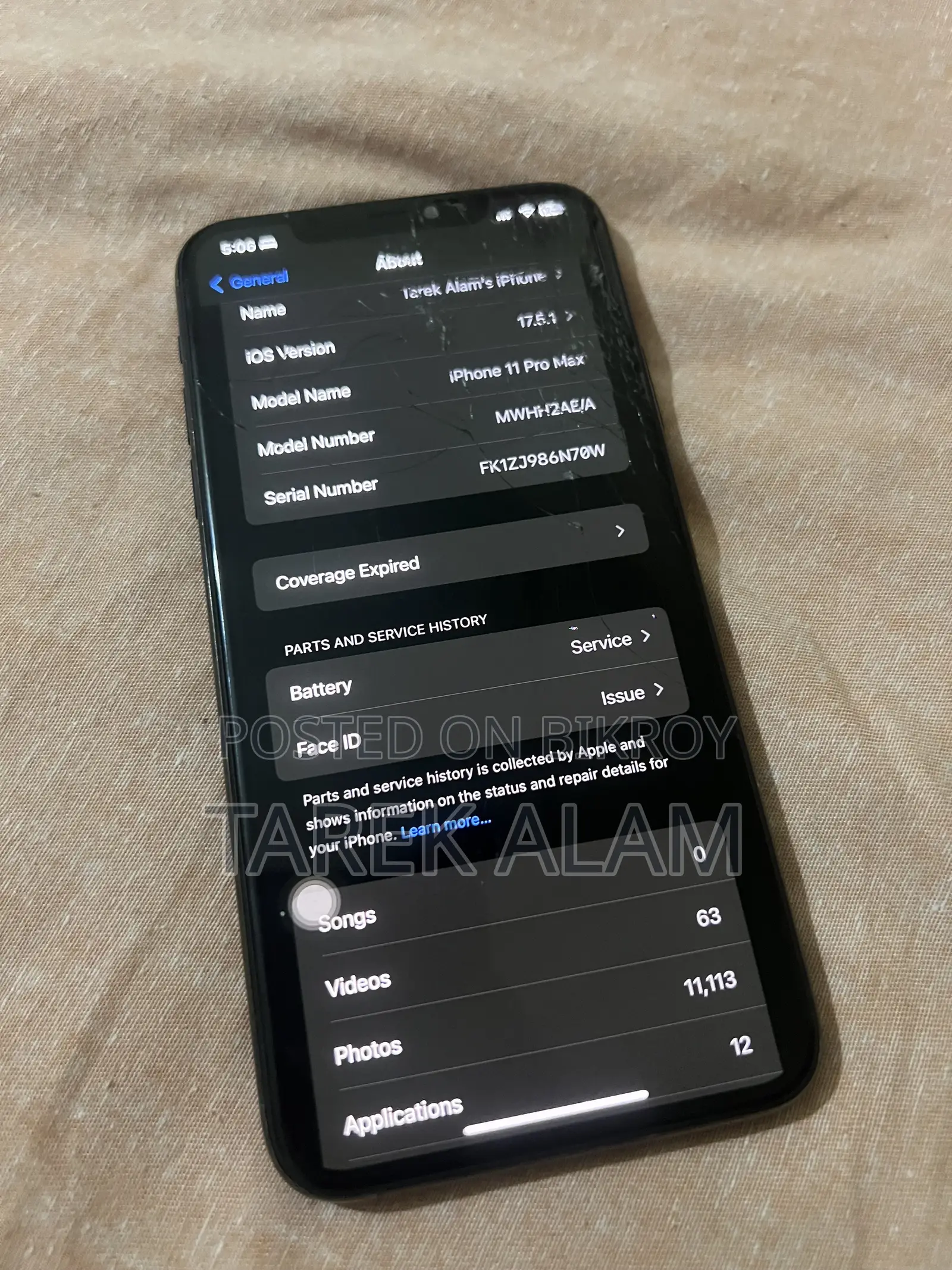 Apple iPhone 11 Pro Max 64 GB Gray
