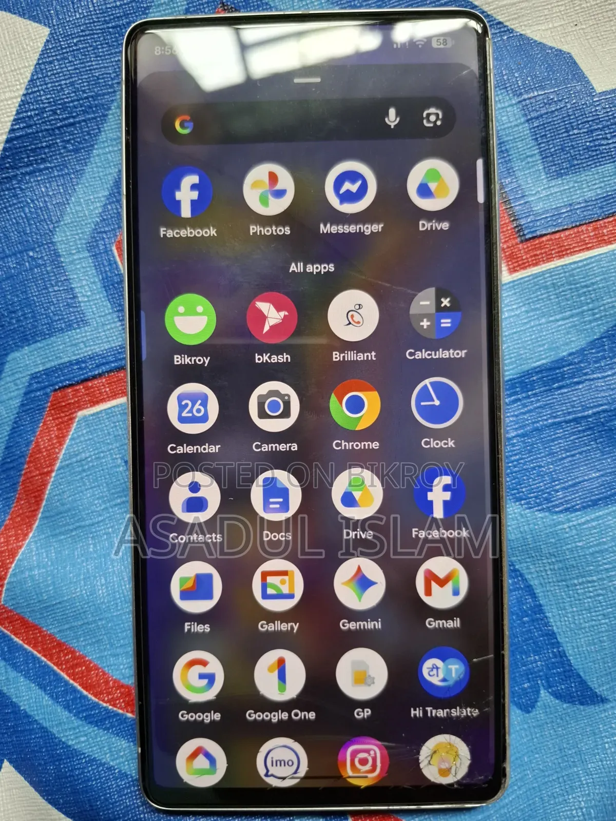Google Pixel 7 256 GB White