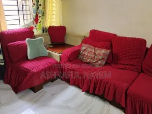 Sofa 2+2+1 +Corner Table+book Table