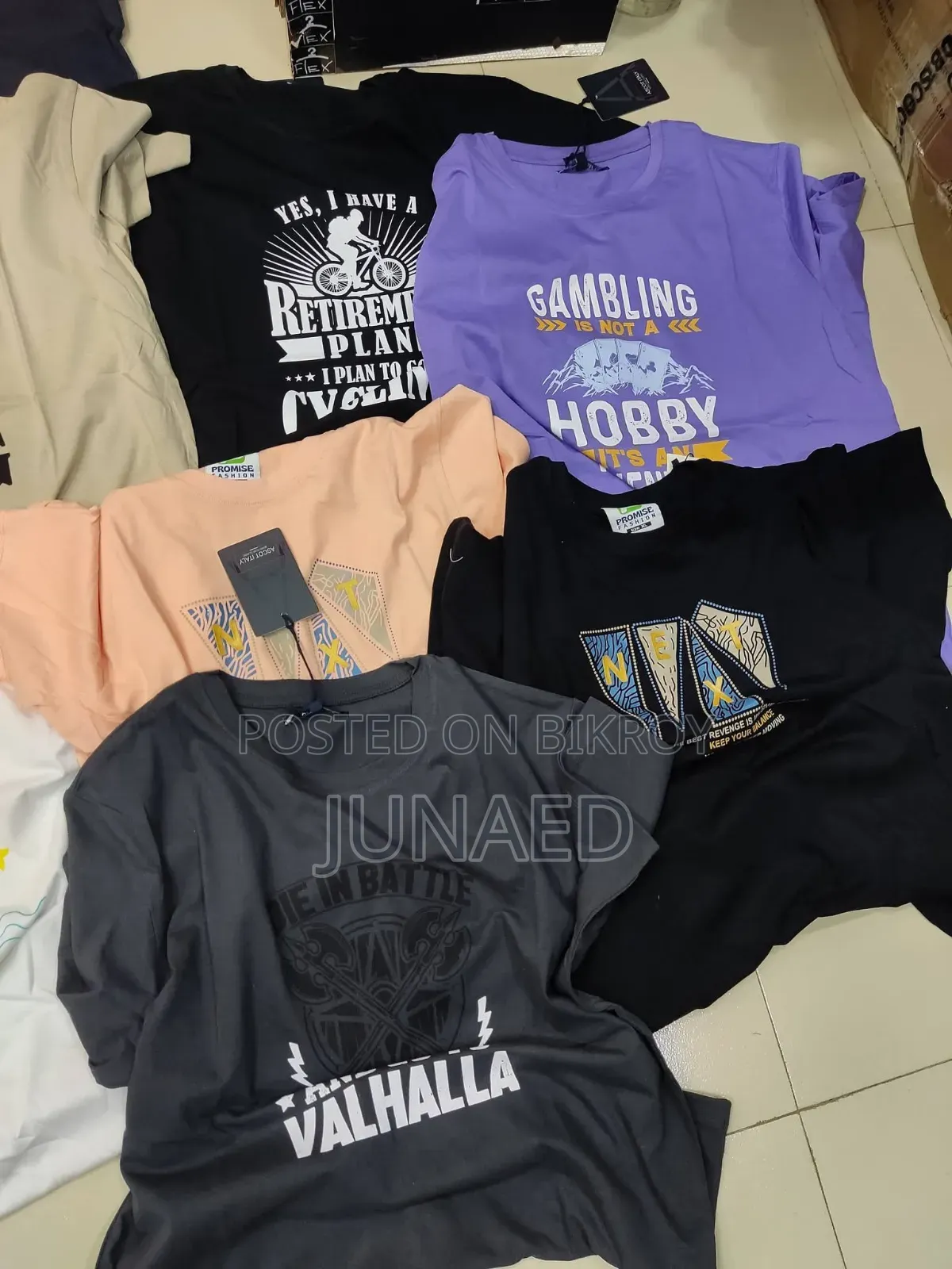 100% Export Quality T-shirt. Buy 3 T-shirts and get 2 T-shirts absolutely free