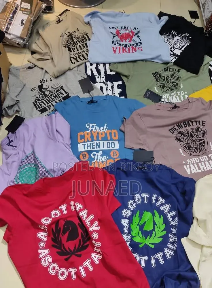 100% Export Quality T-shirt. Buy 3 T-shirts and get 2 T-shirts absolutely free