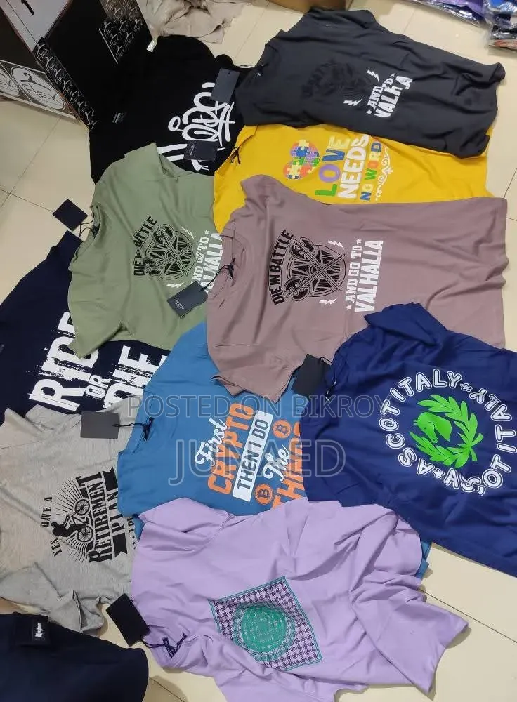 100% Export Quality T-shirt. Buy 3 T-shirts and get 2 T-shirts absolutely free